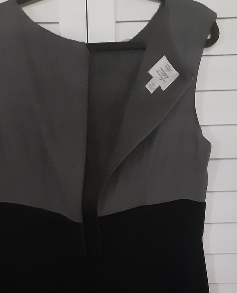 💐Classy! Black & Grey Dress~ - Picture 8 of 8